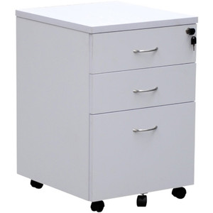 ATL MOBILE PEDESTAL WHITE 2 Draw 1 File 468W x 501D x 685H
