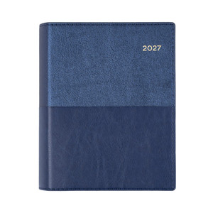 Collins Vanessa Diary Day To A Page A6 Blue (Pre-Order Now for 2027)