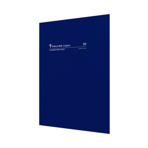 Collins Colplan Planner Month To View A4 Red Geo (Pre-Order Now for 2027)