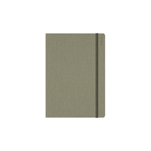 Debden Designer Diary Day To A Page A5 Textured Fabric Charcoal (Pre-Order Now for 2027) ** ETA 30/9/2026 **
