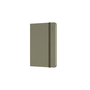 Debden Designer Diary Week To View D36 Textured Fabric Peach (Pre-Order Now for 2027) ** ETA 30/9/2026 **