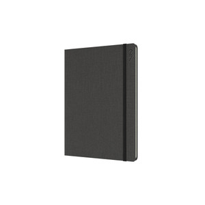 Debden Designer Diary Week To View D36 Textured Fabric Charcoal (Pre-Order Now for 2027) ** ETA 30/9/2026 **