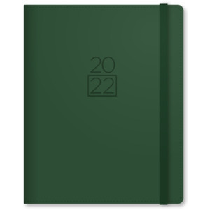 Collins Plan And Note Diary Week To View A5 With Notepad Green (2026)