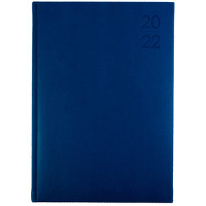 Debden Silhouette Diary Day To A Page A4 Navy (2026)