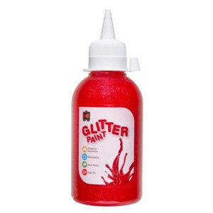 GLITTER PAINT 250ML FAIRY PINK