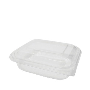Eco-Smart BettaSeal Food Container 350ml Snack Range Clear Hinged Dome Lid 125(L) x 105(W) x 50(H) mm 25 per Sleeve Carton of 200