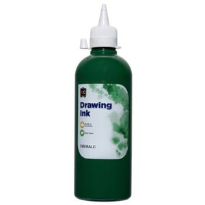 DRAWING INK 500ML EMERALD