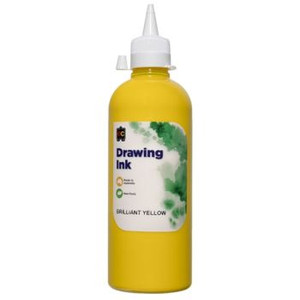 DRAWING INK 500ML BRILLIANT YELLOW