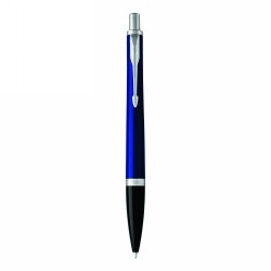 PEN PARKER BULLET POINT URBAN CHROME TRIM NIGHT SKY BLUE