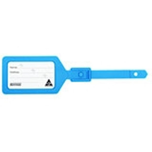 KEVRON ID4 LUGGAGE TAGS LIGHT BLUE PK25