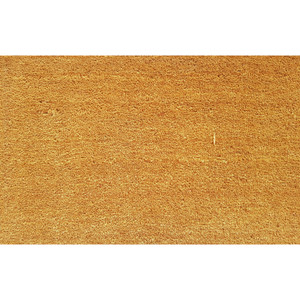 PVC Backed Coir Plain Doormat 23-8202 50cm x 80cm
