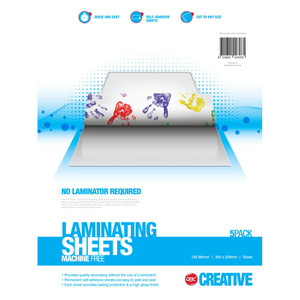GBC INSTANT LAMINATING SHEETS Pack 5