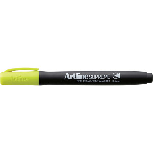 Artline Supreme Permanent Marker 0.4Mm Bluish Yellow (Box of 12)