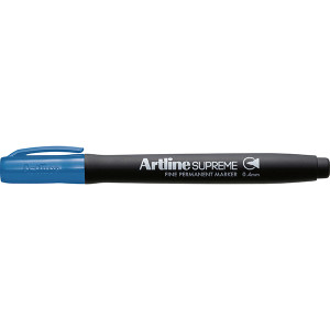 Artline Supreme Permanent Marker 0.4Mm Royal Blue (Box of 12)