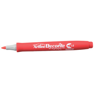 ARTLINE DECORITE STANDARD 1.0 RED (BX12)