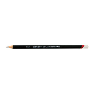 DERWENT TINTED CHARCOAL PENCIL WHITE TC21 (Box of 6)