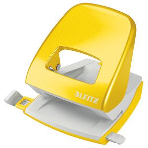 LEITZ NEXXT WOW PUNCH 30SHT YELLOW BLISTER *** While Stocks Last ***