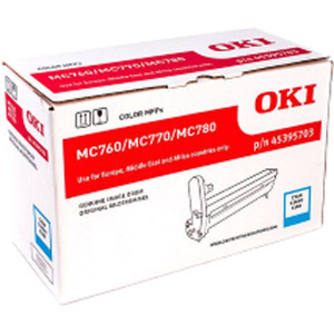 OKI MC770 DRUM UNIT CYAN 30K YIELD 45395707