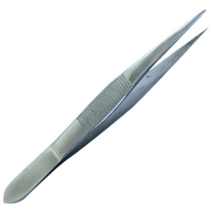 AEROINSTRUMENTS Stainless Steel Fine Forceps 8cm