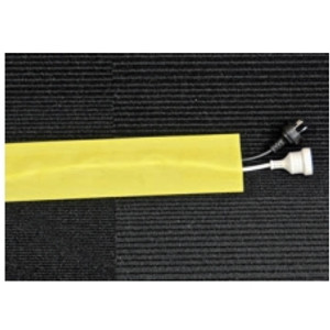 SECURE CORD CABLE COVER FOR CARPETS 25m Boxed Yellow