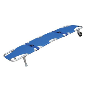 AERORESCUE Alloy Foldaway Emergency Stretcher with Wheels, Each