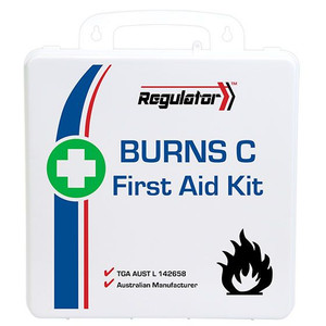 REGULATOR Burns C First Aid Kit 24 x 24 x 7.5cm