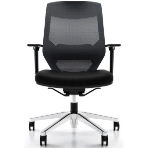 VOGUE CHAIR W 625 x D 590 x H 950-1040mm Black