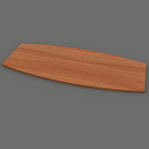 BOARDROOM TABLE TOP 2400(W) X 1200(D) X 720(H) CHERRY