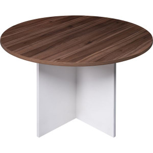 OM Premiere Meeting Table Round Top 720Hx1200mm Diameter Casnan and White