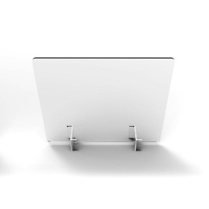 Rapidline Screen with Freestanding Feet Kit Extra Small 690mmW x 620mmH x 8mmT