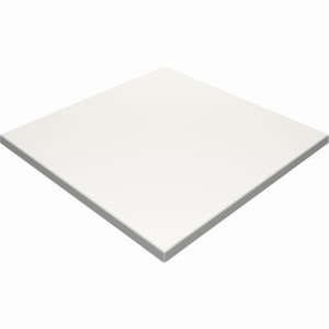 Square Table Top Only For Indoor or Outdoor Use Size 800Wx800Dmm White Finish