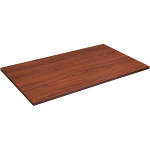 Desktop to Suit Ergovida Sit Stand Desks 1500Wx750mmD Dark Walnut Melamine