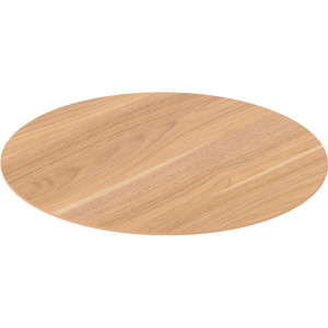 OM Premiere Round Meeting Table Top 1200mmD Virginia Walnut