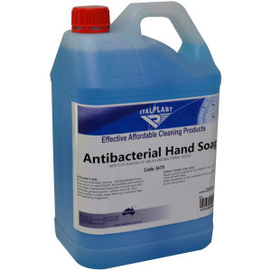 ITALPLAST Antibacterial Hand Wash 5 Litre - Blue, Each