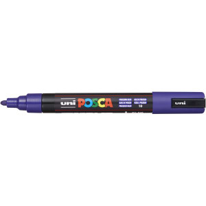 Uni Posca Poster Marker PC-5M 2.5mm Medium Bullet Prussian Blue