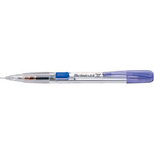 Pentel Techniclik Mechanical Pencil 0.5mm Lead Blue Accent Barrel
