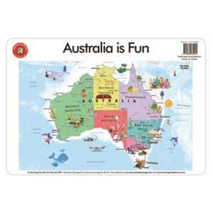 AUSTRALIA IS FUN PLACEMAT