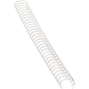 Fellowes Wire Binding Combs 6mm 34 Loop White Pack of 100