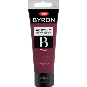 Jasart Byron Acrylic Paint 75ml Magenta