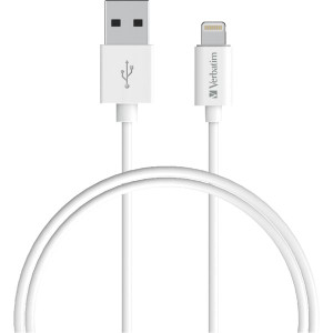 Verbatim Lightning to USB-A Cable 1m White