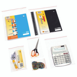 MARBIG RESEALABLE POLYBAG 230x150mm Clear Pk1000