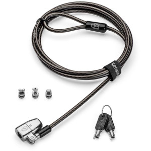 Kensington Clicksafe 2.0 Keyed Laptop Lock Tbar/N17/Na Black ** ETA 15/10/2026 **