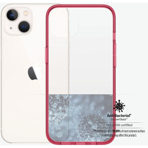 PanzerGlass Clear Case Colour iPhone 13 Strawberry