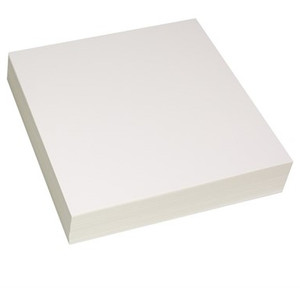 Quill Flash Cards Blank 300gsm 203 x 203mm - White, Pack of 100 (12800)