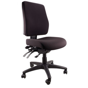 Ergo Air Fully Ergonomic Chair with Lumbar Pump Adjustment Black
