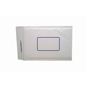 WHITE PAPER BUBBLE PADDED BAGS 215 X 280mm 50mm Flap - JL2 Equivalent, Ctn100 PB02W