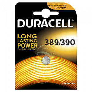 DURACELL WATCH BATTERY 389 / 390 (REPLACES SR54, SR1130, G10)