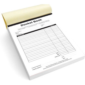 HOME DELIVERY DOCKET BOOK CARBONLESS 0016CL CTN100
