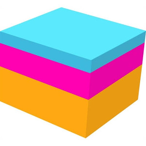 POST-IT 2053-ELT-O NOTE CUBE 76 X 76MM RIO DE JANEIERO