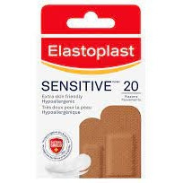 ELASTOPLAST SENSITIVE WOUND PLASTERS BANDAIDS PK20
qty 14 19mmx72mm
qty 6 30mmx72mm